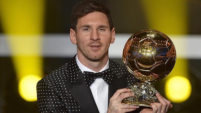 El 4º balón de oro de Messi